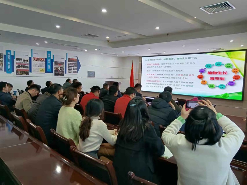 專精專注（zhù），進（jìn）而有為——91抖阴下载_生化（huà）組織開展公（gōng）司內部植保技術（shù）培訓會(圖2)