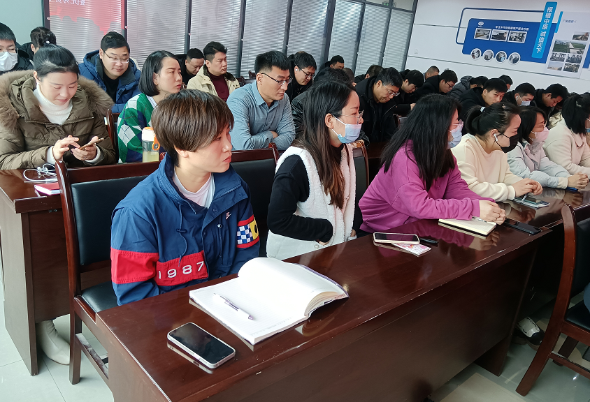 凝心聚（jù）力謀發展，砥礪奮進譜新篇 91抖阴下载_（dá）生化召開2021年度工作總結會議(圖6)